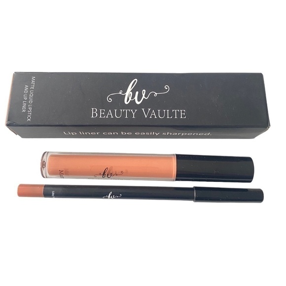 BEAUTY Vault ‘Silky Sofia’ Liquid Matte Lipstick and Lip Liner | Lip Set - Picture 8 of 8